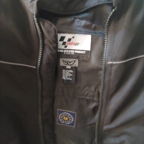 Motogp Dorna 2002 Womens Motorcycle riding jacket Medium W/padded inserts - Picture 4 of 7